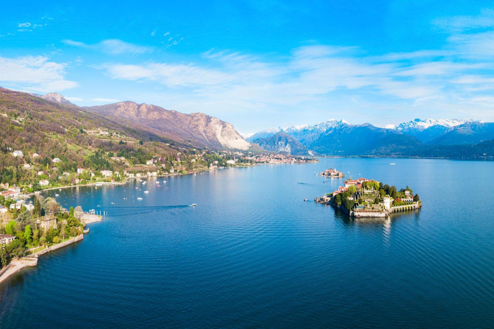 Residenza Oleandro Lake View Luino Center Exterior foto